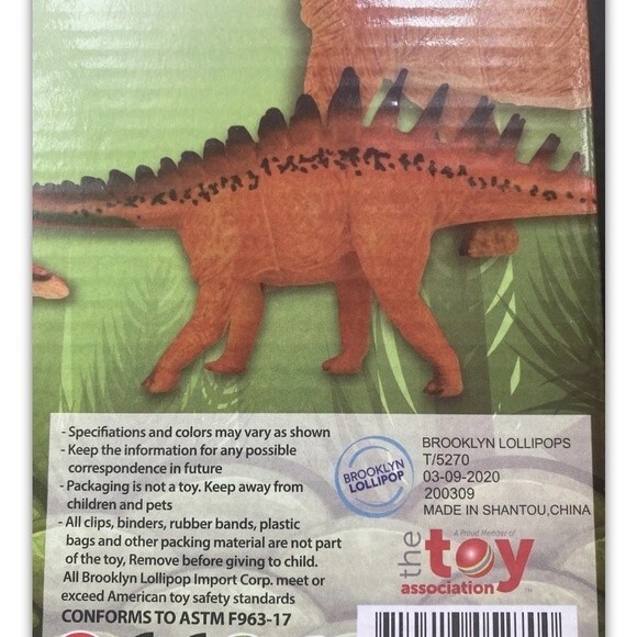 Wild Wild World Dinosaur Series 3 Set Lollipop Toys Age 3+ New - Picture 6 of 6